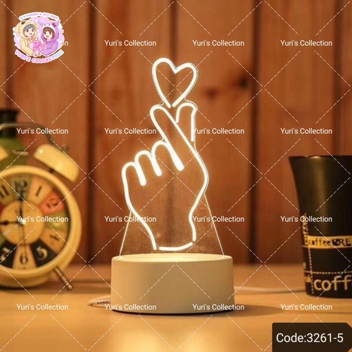 [3261-5] LED Stand Love Theme