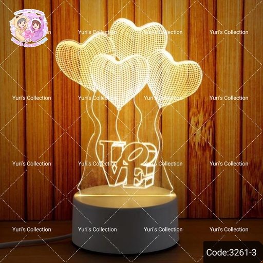 [3261-3] LED Stand Love Theme