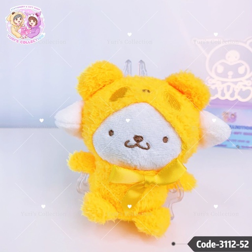 [3112-52] Plush Keychain \ Pompompurin 