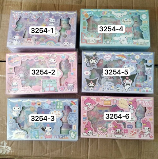 [3254-2] My melody Sticker + Washi Tape
