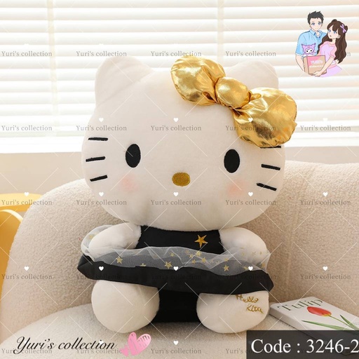 [3246-2] Hello Kitty Plush Golden (35cm)