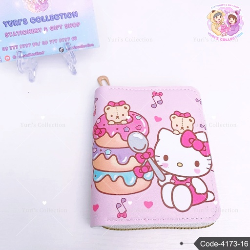 [4173-16] Sanrio Zip Wallet \ HelloKitty 