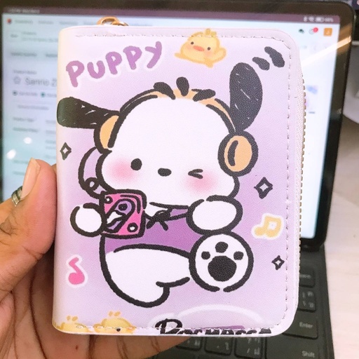 [4173-19] Sanrio Zip Wallet \ Pochacco 