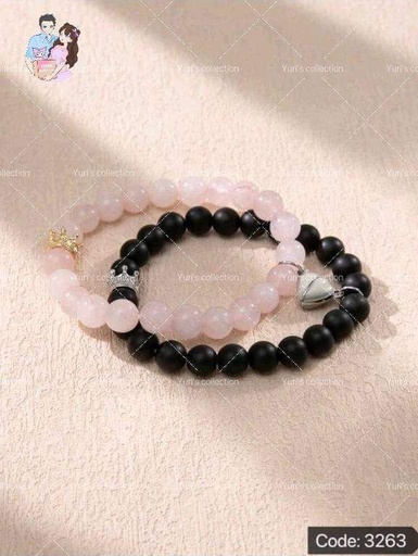 [3263] Magnetic Couple Bracelet