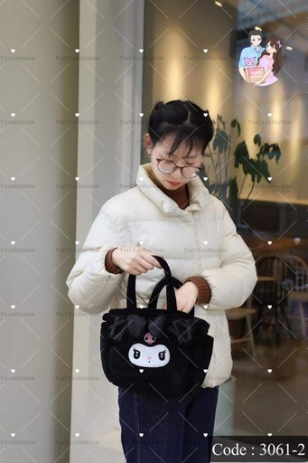 [3061-2] Shoulder HandBag \ Kuromi 