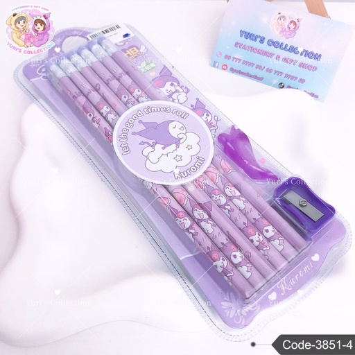 [3851-4] Sanrio Pencil Set / KM 