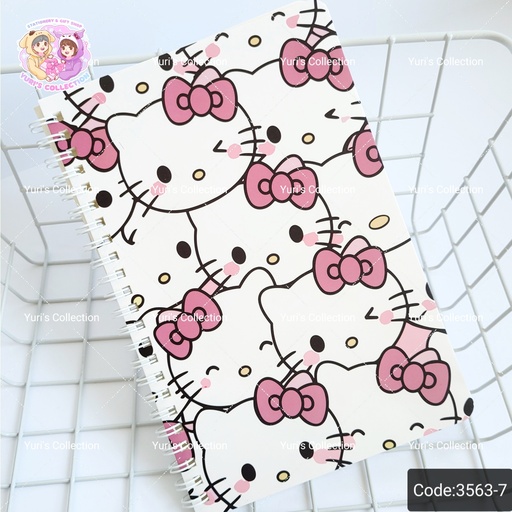[3563-7] A5 Coil NoteBook \ Hello Kitty