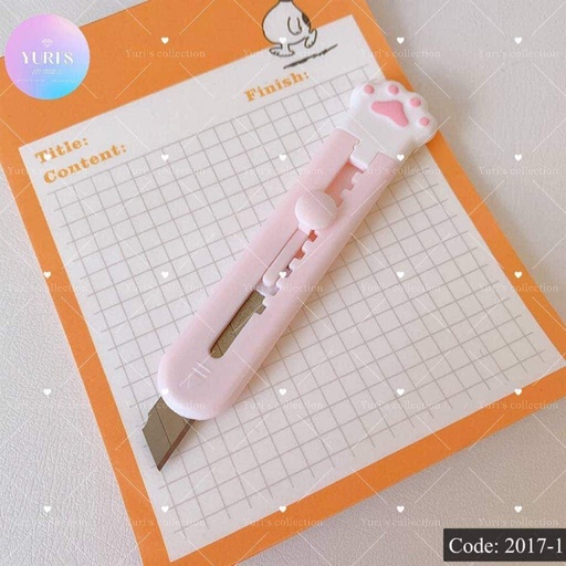 [2017-1] Knife Pink \ Cat FootPrint 
