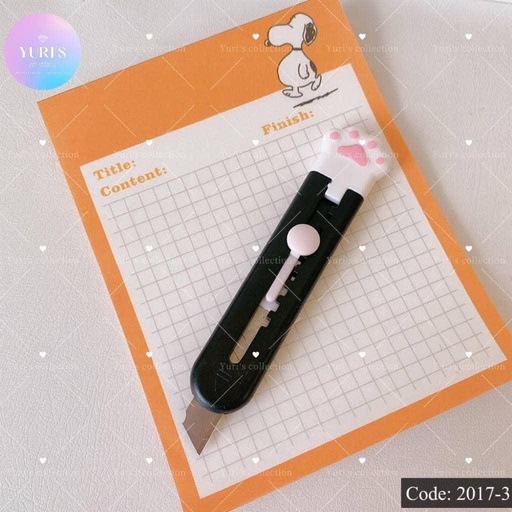 [2017-3] Knife Black \ Cat FootPrint 